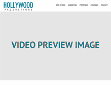 Tablet Screenshot of hollywoodprod.com